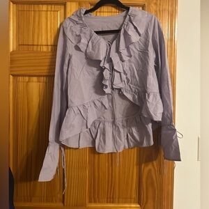 NWT lavender purple blouse